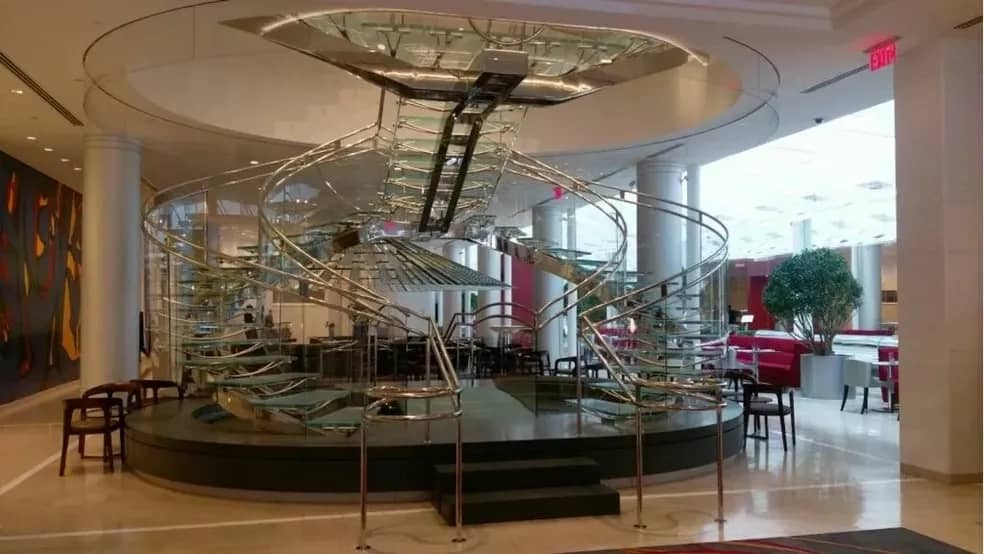 INDIGO HOTEL GRAND LOBBY STAIRS(JOINT VENTURE WITH CONTI GLASS)